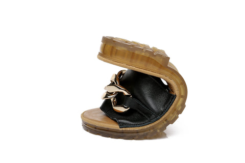 TARRAMARRA® Women Jianna Leather Flat Slides