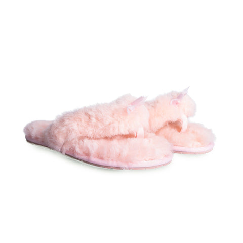Australian Shepherd® UGG Cinderella Women Fluffy Slides Thongs