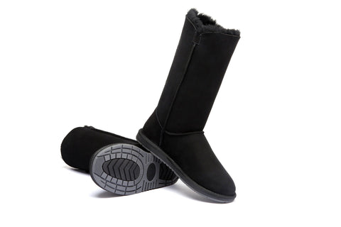 Australian Shepherd® UGG Boots Australia Premium Double Face Sheepskin Tall Triple button Water Resistant