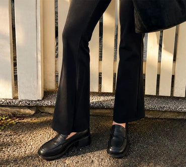 EVERAU® Women Leather Loafers Ellery EVERAU