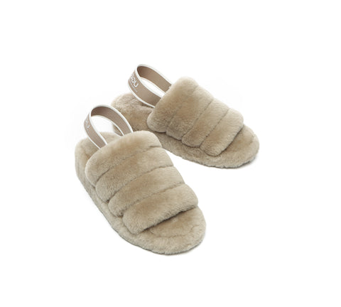 Australian Shepherd® UGG Women Fluff Slide Puffy
