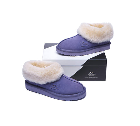 TARRAMARRA® Premium Australian Sheepskin Ankle Slipper Unisex Homey