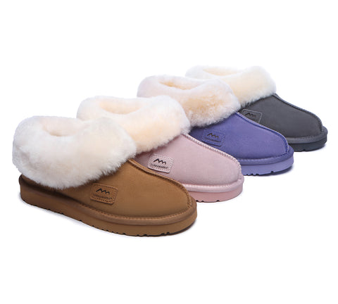 TARRAMARRA® Premium Australian Sheepskin Ankle Slipper Unisex Homey