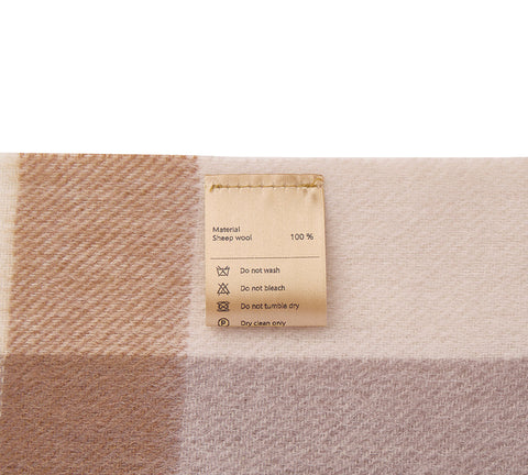 Urban UGG Wool Plaid Shawl Wynel URBAN UGG