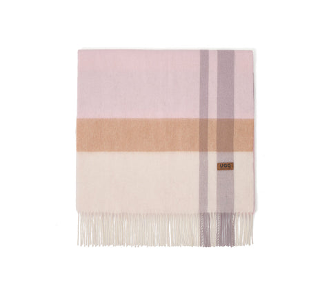 Urban UGG Wool Plaid Shawl Wynel URBAN UGG