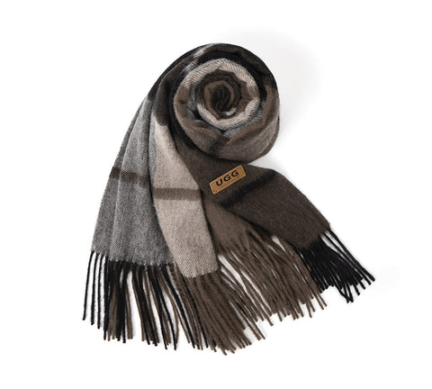 Urban UGG Wool Plaid Shawl Wynel URBAN UGG