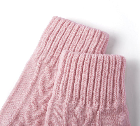 EVERAU® Fingerless Ultra Plush Knit Gloves EVERAU
