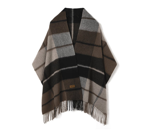 Urban UGG Wool Plaid Shawl Wynel URBAN UGG