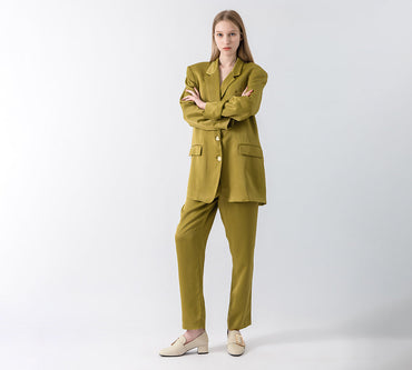 TARRAMARRA® Low Block Leather Heels Sammi