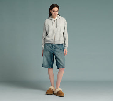 AUSTRALIAN SHEPHERD® UGG Slippers Sheepskin Wool Knitted Platform Isle UGG AUSTRALIAN SHEPHERD