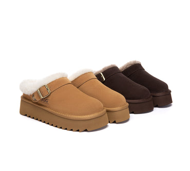 AUSTRALIAN SHEPHERD® UGG Slippers Platform Clogs Pulsey UGG AUSTRALIAN SHEPHERD