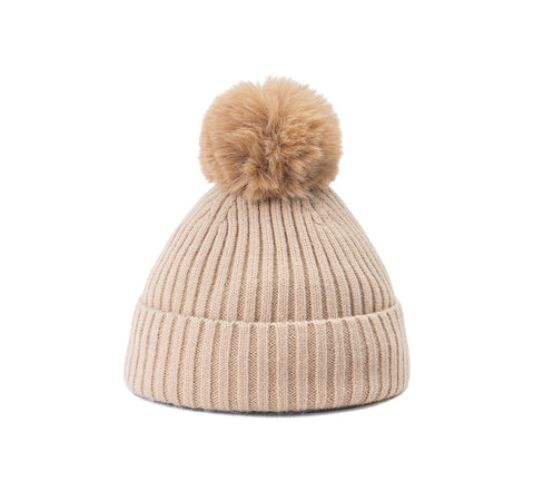 AUSTRALIAN SHEPHERD® Kids Knitted Pom Pom Beanie UGG AUSTRALIAN SHEPHERD