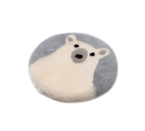 Round Wool Cushion 40cmx40cm UGG AUSTRALIAN SHEPHERD