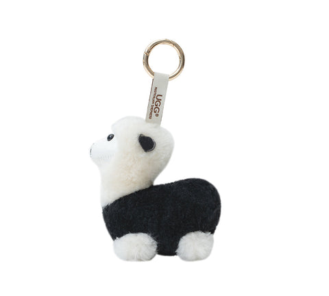 AUSTRALIAN SHEPHERD® UGG Keychain Fluffy Alpaca MooMoo UGG AUSTRALIAN SHEPHERD