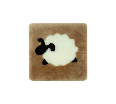 AUSTRALIAN SHEPHERD® Square Australian Wool Cushion 40cmx40cm UGG AUSTRALIAN SHEPHERD