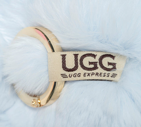 Cute Plush Bunny Keyrings