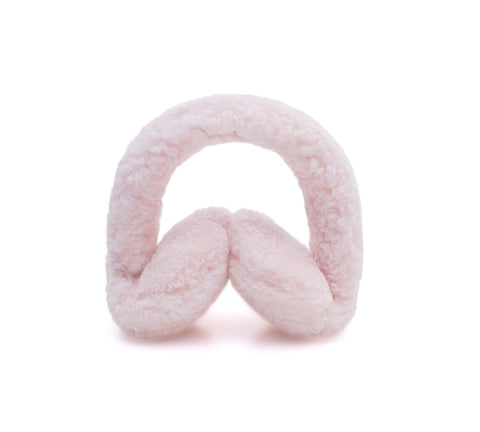 EVERAU® UGG Kids Adjustable Sheepskin Wool Earmuff Cozette