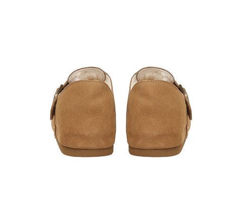 AUSTRALIAN SHEPHERD® UGG Slippers Sheepskin Wool Birkenstock Adjustable Hazora EVERAU