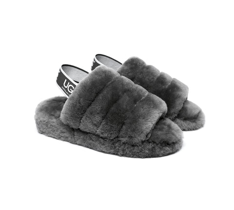 Australian Shepherd® UGG Women Fluff Slide Puffy