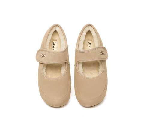AUSTRALIAN SHEPHERD® UGG Slippers Sheepskin Wool Adjustable Strap Millie UGG AUSTRALIAN SHEPHERD