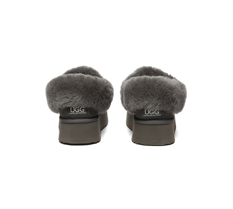 AUSTRALIAN SHEPHERD® UGG Slippers Women Platform Clarrie