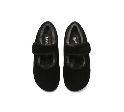 AUSTRALIAN SHEPHERD® UGG Slippers Sheepskin Wool Adjustable Strap Millie UGG AUSTRALIAN SHEPHERD