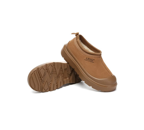 Australian Shepherd® UGG Slippers Sheepskin Wool Drawstring Large Size Harlow UGG AUSTRALIAN SHEPHERD