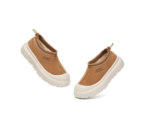 Australian Shepherd® UGG Slippers Sheepskin Wool Drawstring Large Size Harlow UGG AUSTRALIAN SHEPHERD