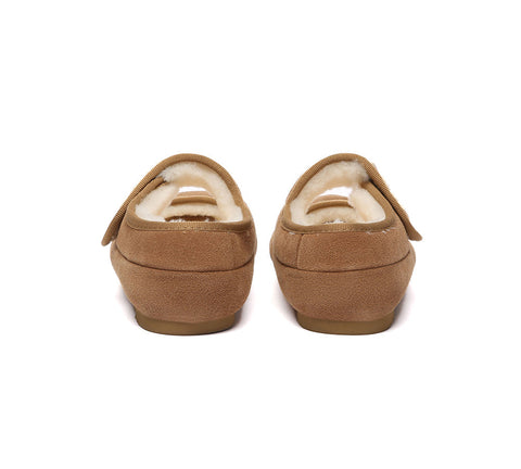 AUSTRALIAN SHEPHERD® UGG Slippers Sheepskin Wool Adjustable Strap Velvi UGG AUSTRALIAN SHEPHERD