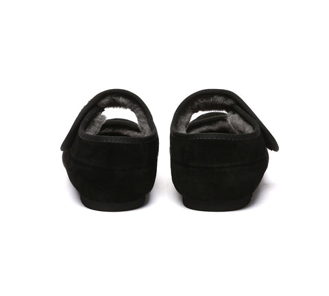 AUSTRALIAN SHEPHERD® UGG Slippers Sheepskin Wool Adjustable Strap Velvi UGG AUSTRALIAN SHEPHERD