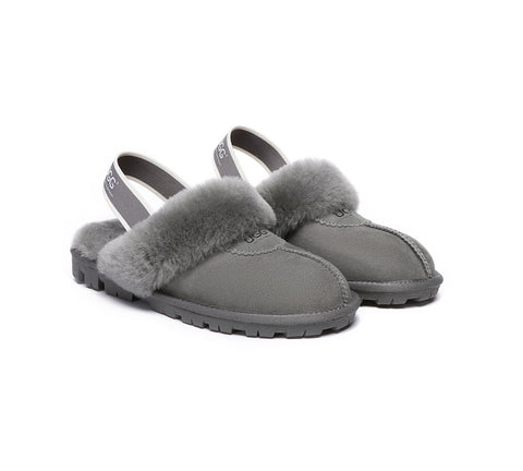 Australian Shepherd® Ugg Slingback Slippers Unisex Waffle Plus