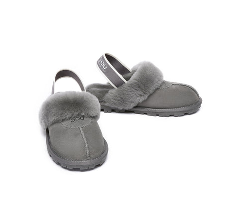Australian Shepherd® Ugg Slingback Slippers Unisex Waffle Plus