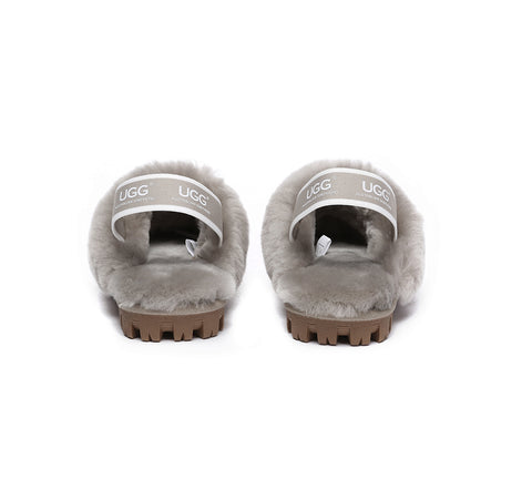 Australian Shepherd® Ugg Slingback Slippers Unisex Waffle Plus