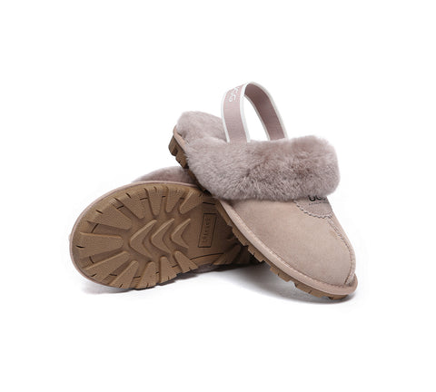 Australian Shepherd® Ugg Slingback Slippers Unisex Waffle Plus