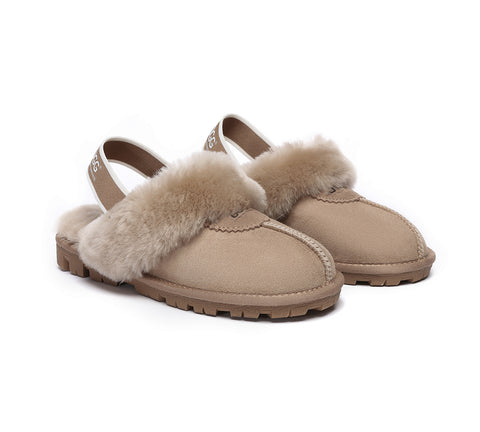 Australian Shepherd® Ugg Slingback Slippers Unisex Waffle Plus