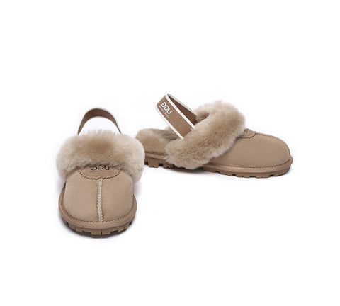 Australian Shepherd® Ugg Slingback Slippers Unisex Waffle Plus