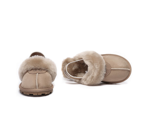 Australian Shepherd® Ugg Slingback Slippers Unisex Waffle Plus