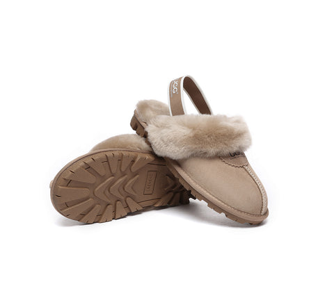 Australian Shepherd® Ugg Slingback Slippers Unisex Waffle Plus
