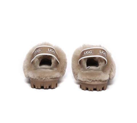 Australian Shepherd® Ugg Slingback Slippers Unisex Waffle Plus
