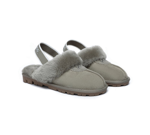 Australian Shepherd® Ugg Slingback Slippers Unisex Waffle Plus