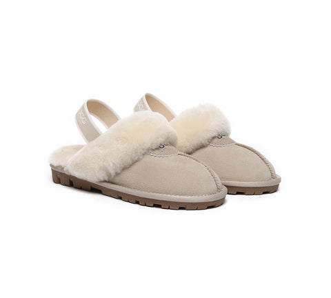 Australian Shepherd® Ugg Slingback Slippers Unisex Waffle Plus