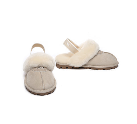 Australian Shepherd® Ugg Slingback Slippers Unisex Waffle Plus
