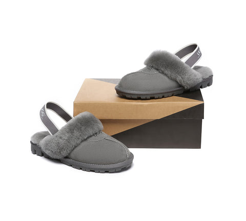 Australian Shepherd® Ugg Slingback Slippers Unisex Waffle Plus