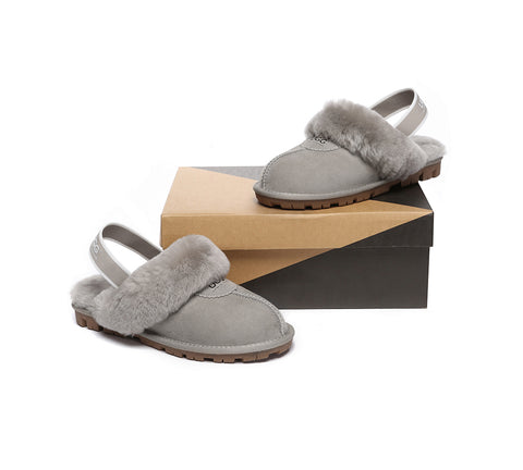 Australian Shepherd® Ugg Slingback Slippers Unisex Waffle Plus