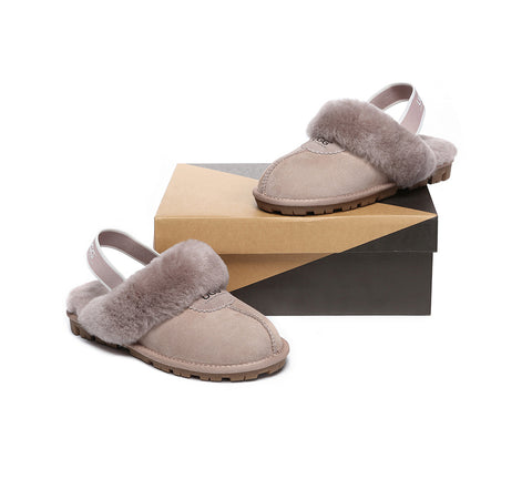 Australian Shepherd® Ugg Slingback Slippers Unisex Waffle Plus
