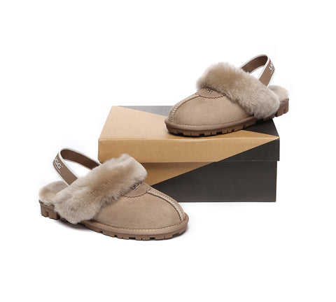 Australian Shepherd® Ugg Slingback Slippers Unisex Waffle Plus