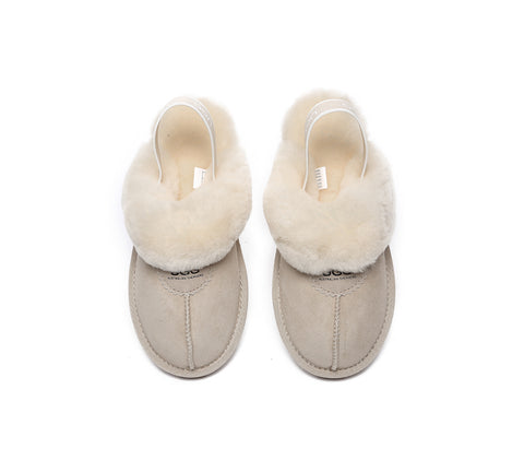 Australian Shepherd® Ugg Slingback Slippers Unisex Waffle Plus