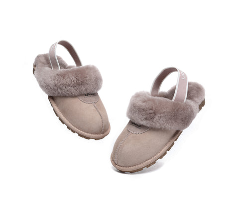 Australian Shepherd® Ugg Slingback Slippers Unisex Waffle Plus