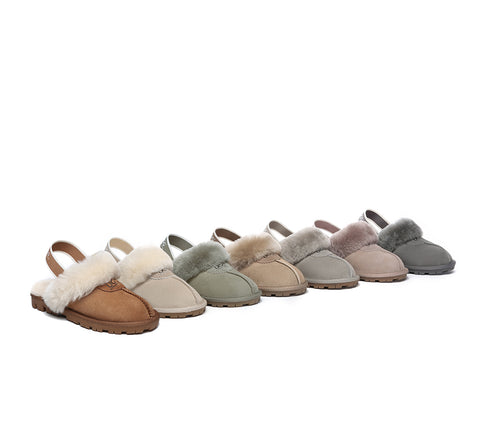 Australian Shepherd® Ugg Slingback Slippers Unisex Waffle Plus