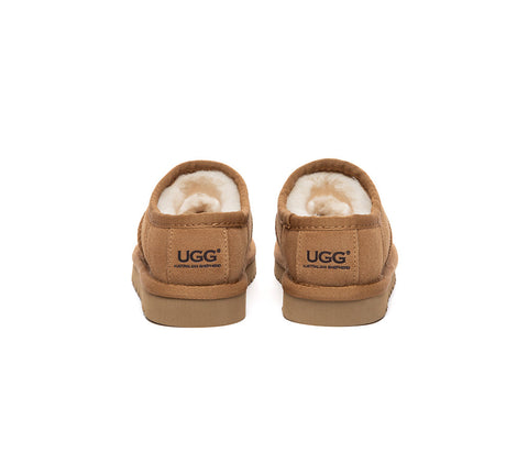 AUSTRALIAN SHEPHERD® UGG Slippers Kids Sheepskin Wool Ankle Platform Carmella UGG AUSTRALIAN SHEPHERD